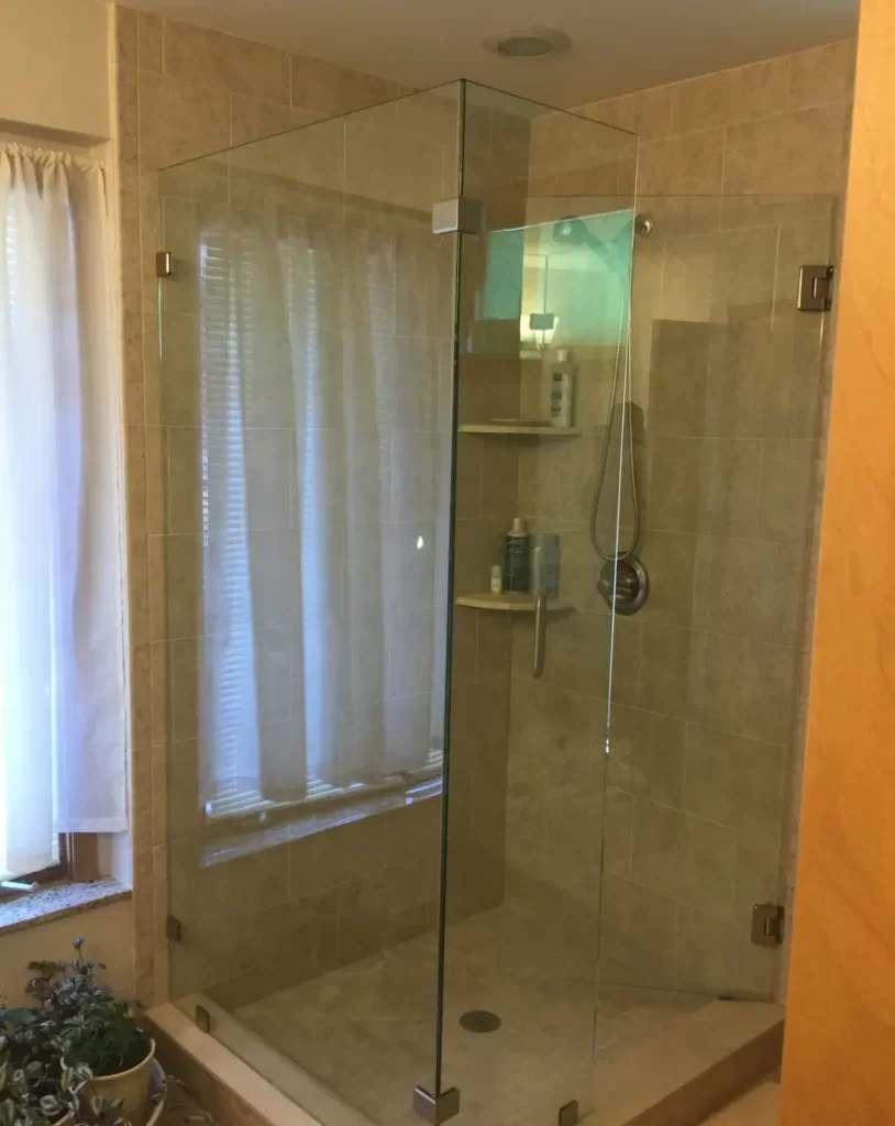 Bathroom tile renovation