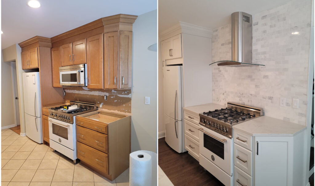 Kitchen cabinet remodel