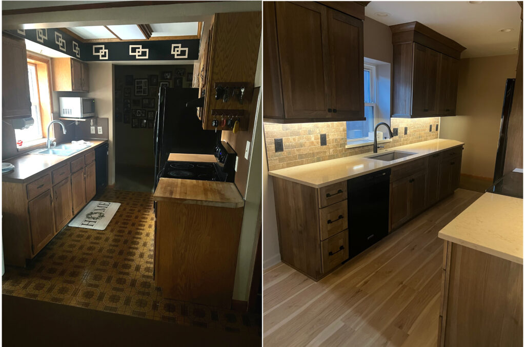 Kitchen cabinet remodel
